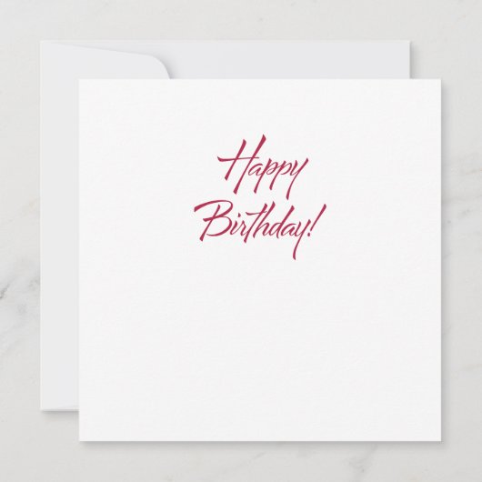 Schattigee Kawaii Pink Cupcake Happy Birthday Kaart (Achterkant)