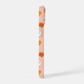 Schattigee Kawaii pompoen gezichten patroon iPhone 15 Case (Rechterkant)