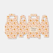 Schattigee Kawaii pompoen Herfst Herfst Bladeren B Bedankdoosjes (Uitgevouwen)