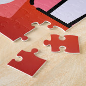 Schattigee kawaii Popcorn Legpuzzel (Zijkant)