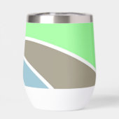 Schattigee Kawaii Raccoon met Bubble Tea Gepersona (Achterkant)