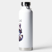 Schattigee Kawaii Raccoon met Bubble Tea Gepersona Waterfles (Links)
