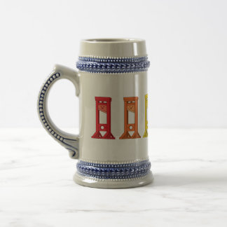 Schattigee Kawaii Rainbow Guillotines stein - Chop Bierpul