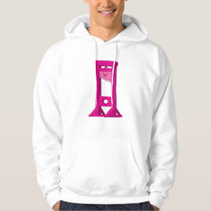 Schattigee Kawaii Roze Guillotine Mannen White Hoo Hoodie