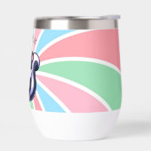 Schattigee Kawaii Skunk met Bubble Tea Gepersonali (Links)