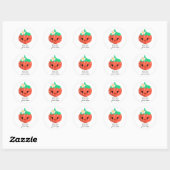 Schattigee  Kawaii Strawberry Stickers (Vel)