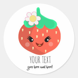 Schattigee Kawaii Strawberry Stickers