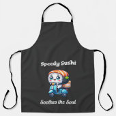 Schattigee Kawaii Sushi levering Schort (Voorkant)