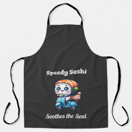 Schattigee Kawaii Sushi levering Schort