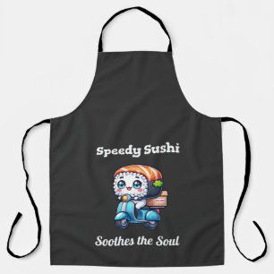 Schattigee Kawaii Sushi levering Schort