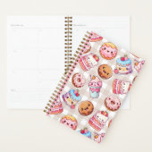 Schattigee Kawaii Sweets Treats Planner (Display)
