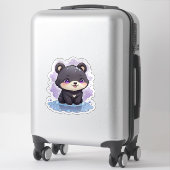 Schattigee Kawaii teddybeer Sticker (Koffer)
