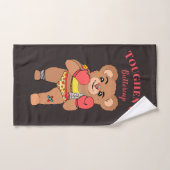 Schattigee Kawaii teddybeer | Versterk Buttercup G Handdoek (Handdoek)