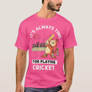 Schattigee Kawaii Tijger Het is altijd tijd voor h T-shirt