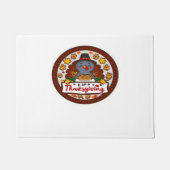 Schattigee Kawaii Turkije - Happy Thanksgiving Cla Deurmat (Voorkant)