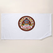 Schattigee Kawaii Turkije - Happy Thanksgiving Cla Strandlaken (Voorkant)