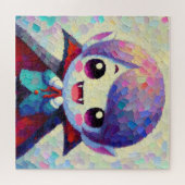 Schattigee Kawaii Vampire Boy Jigsaw Puzzel (Horizontaal)