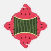 Schattigee Kawaii Watermeloen Geschenkdoos Bedankdoosjes (Uitgevouwen)