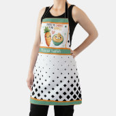 Schattigee kawaii wortel en hummus schort (Insitu)