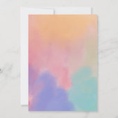 Schattigee Kawaii zomerfruit 1e eerste verjaardag  Kaart (Achterkant)