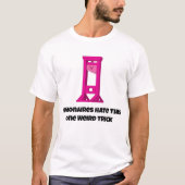 Schattigee KawaiiPink Guillotine One Weird Trick T T-shirt (Voorkant)
