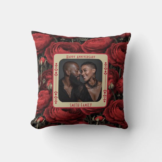 Schattigee Keepsake 1e Jubileum Sierkussen (Voorkant)