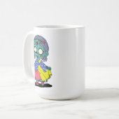 Schattigee Keniaanse zombie Koffiemok (Voorkant links)