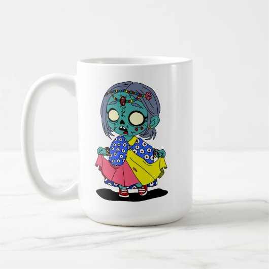 Schattigee Keniaanse zombie Koffiemok (Links)
