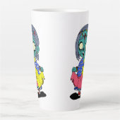 Schattigee Keniaanse zombie Latte Mok (Voorkant)