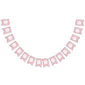 Schattigee kersen 1e verjaardag vlaggetjes (Alle)