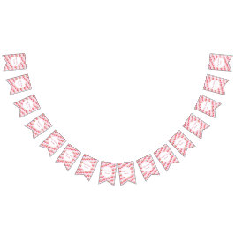 Schattigee kersen 1e verjaardag vlaggetjes