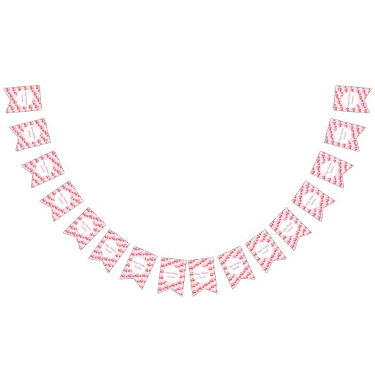 Schattigee kersen 1e verjaardag vlaggetjes (Alle)