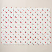 Schattigee kersen Sweet Simple Sherpa Deken (Voorkant (horizontaal))