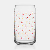 Schattigee Kersenboog met bloemen Blikvorm Glas (Achterkant)