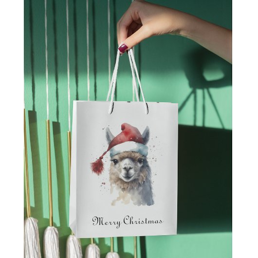 Schattigee kerst Alpaca, op maat Medium Cadeauzakje