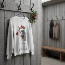 Schattigee kerst Alpaca, op maat