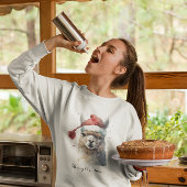 Schattigee kerst Alpaca, op maat Trui