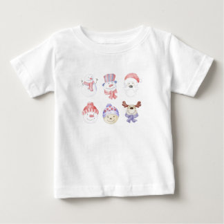 Schattigee kerst Baby Tshirt