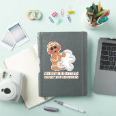 Schattigee kerst bakken koekje tin sticker (iPad Cover)