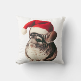 Schattigee kerst chinchilla kussen