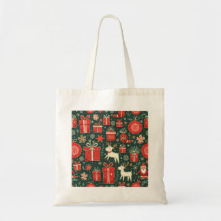 Schattigee kerst eco tas