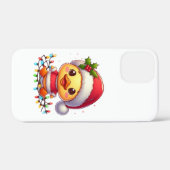 Schattigee Kerst Eend Cartoon Santa-68362 Case-Mate iPhone Case (Achterkant (horizontaal))
