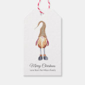 Schattigee Kerst Elf cadeau labels Cadeaulabel (Voorkant)
