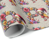 Schattigee Kerst Elf Feestbrief P Cadeaupapier (Rol Hoek)