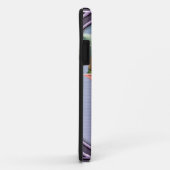 Schattigee kerst elf in delicate paarse kleuren Case-Mate iPhone case (Achterkant/rechts)