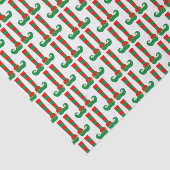 Schattigee Kerst elf leggings cadeauvuller Tissuepapier (Detail)