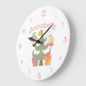 Schattigee Kerst feeën aangepaste naam Grote Klok (Hoek)