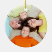 SCHATTIGEE KERST FOTO ORNAMENT :: rendier rudolf (Achterkant)