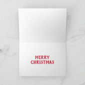 Schattigee kerst Franse Bulldog Elf Feestdagen Kaart (Binnen)