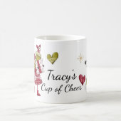 Schattigee kerst GNOME Koffiemok (Center)